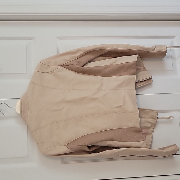 Free People- vegan leather jacket - Picture 4 of 8